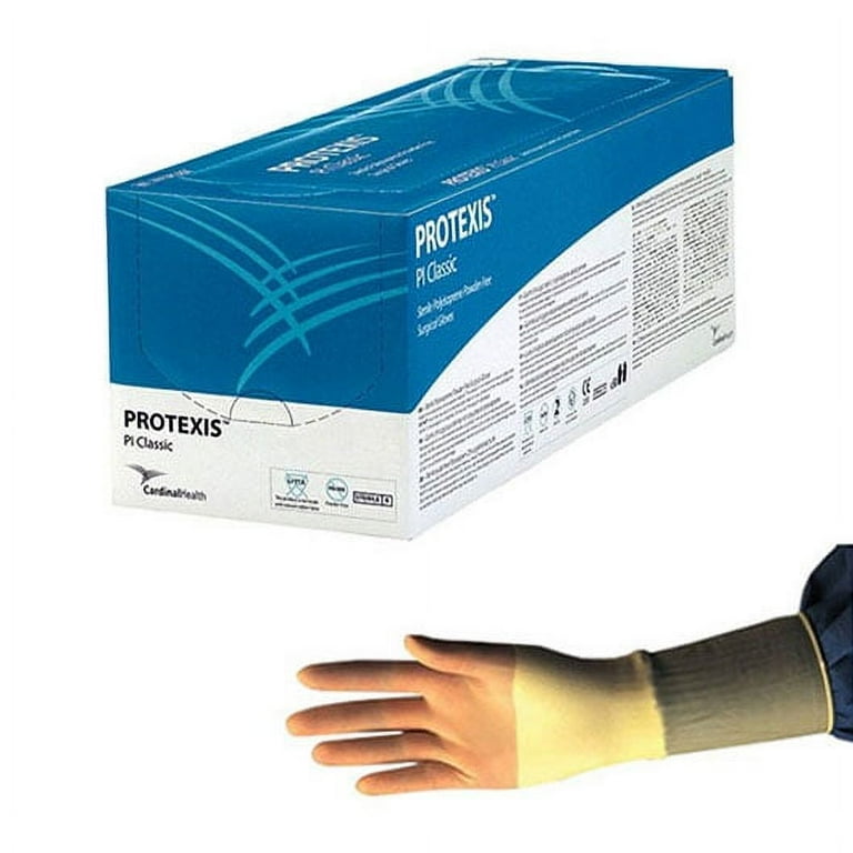 Glove, Synthetic Polyisoprene Surgical, Size 7.5, Sterile, 50 pr/bx, 4 bx/cs (Continental US Only)