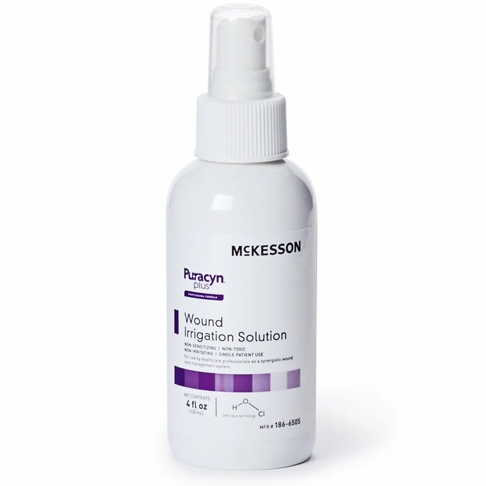 Puracyn Plus Professional, Wound Irrigation & Management Solution, Non-Sterile, Antimicrobial, 120 ml (4 oz), Pump Spray, 6/cs (US Only)