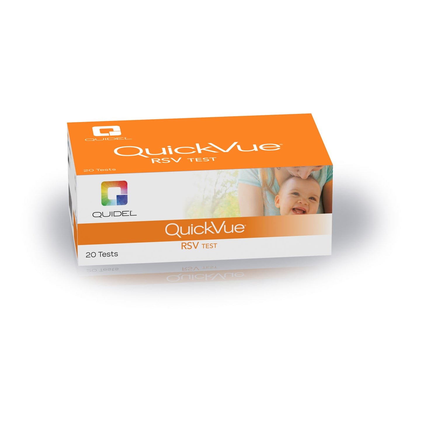 QuickVue RSV Test, CLIA Waived, 20 tests/kt For symptomatic pediatric patients
