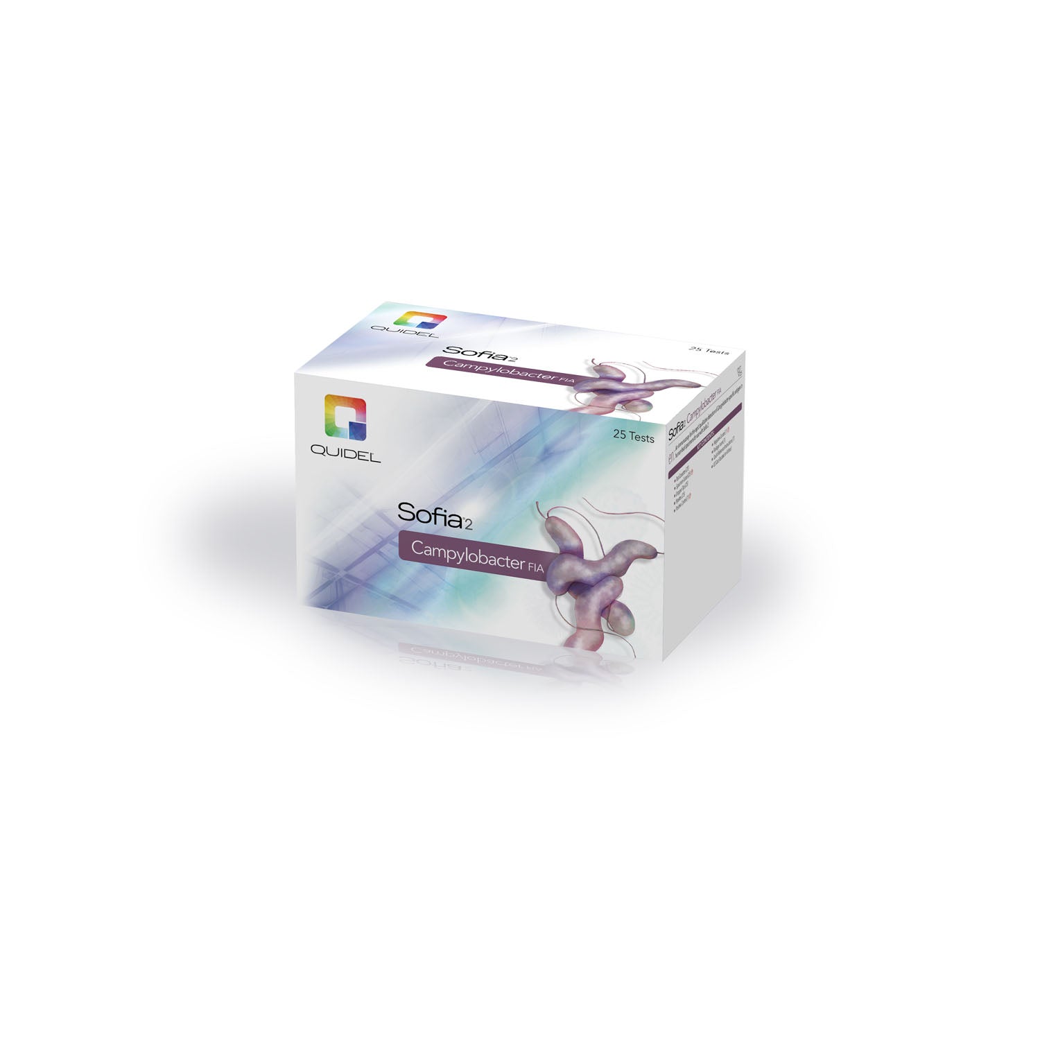 Sofia 2 Campylobacter FIA Test, 25/kit (Continental US Only - including Alaska & Hawaii)