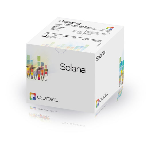 Solana Influenza A+B Assay Kit, 48 test/kt (Continental US Only - including Alaska & Hawaii) (DROP SHIP ONLY)