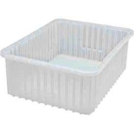 Container, 22.5" x 17.5" x 8", Clear, 3/ctn (DROP SHIP ONLY)