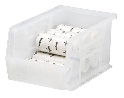 Bin, 9.25"L x 6"W x 5"H, Clear, 12/ctn (DROP SHIP ONLY)