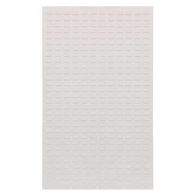 Flat Louvered Panel Only, 18"W x 61"H, Oyster White (DROP SHIP ONLY)