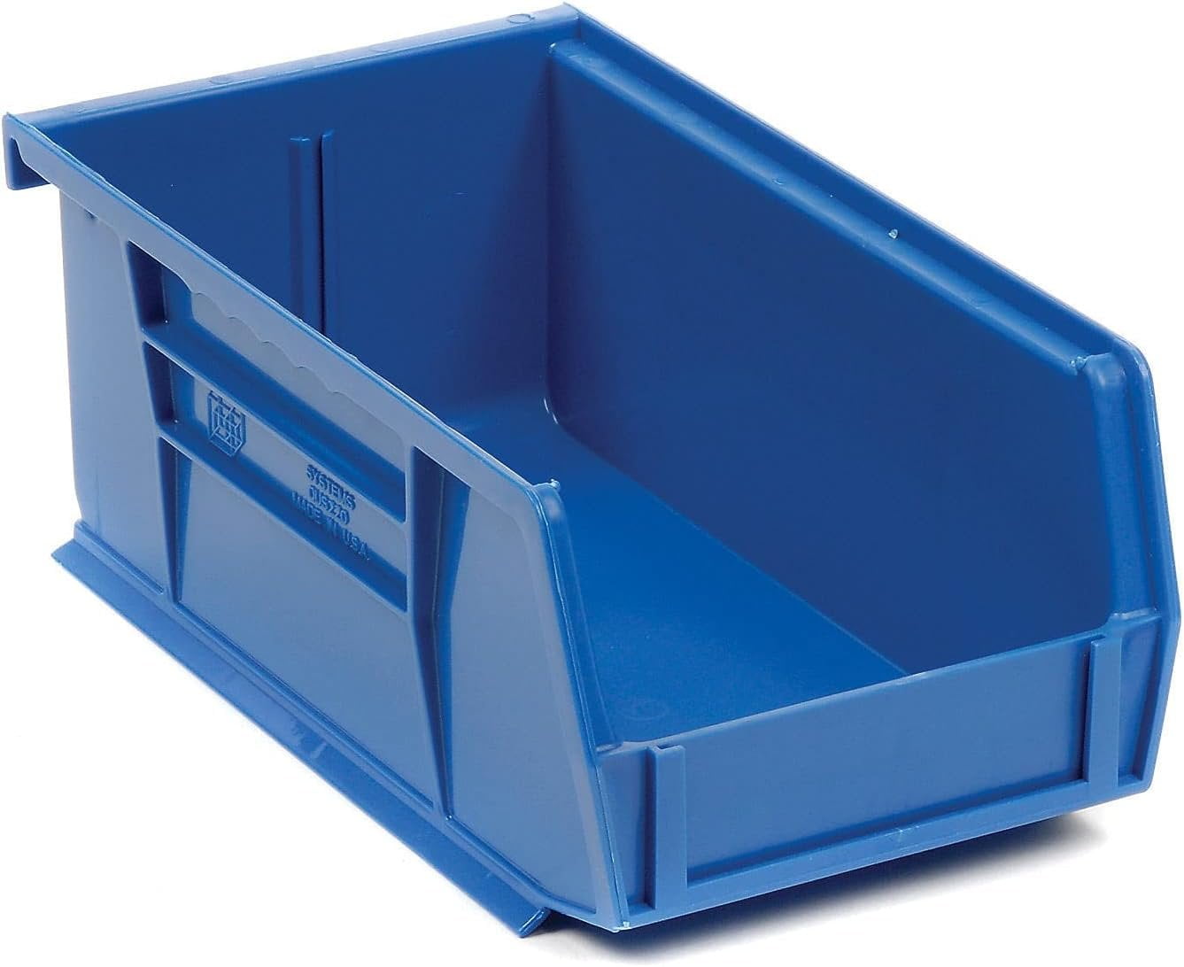 Bins, Stack and Hang, Blue, 7-3/8" x 4-1/8" x 3", 24/ctn (DROP SHIP ONLY)