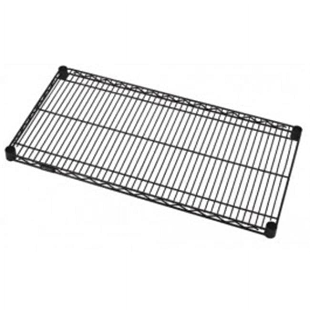 Wire Shelf, 12"W x 48"L, Black (DROP SHIP ONLY)