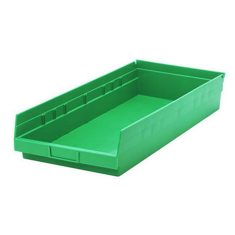 Shelf Bin, 23 5/8" x 11 1/8" x 4", Ivory, 6/ctn (DROP SHIP ONLY)