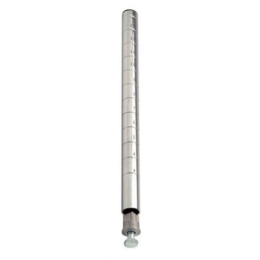Post, 74"H, Chrome (DROP SHIP ONLY)