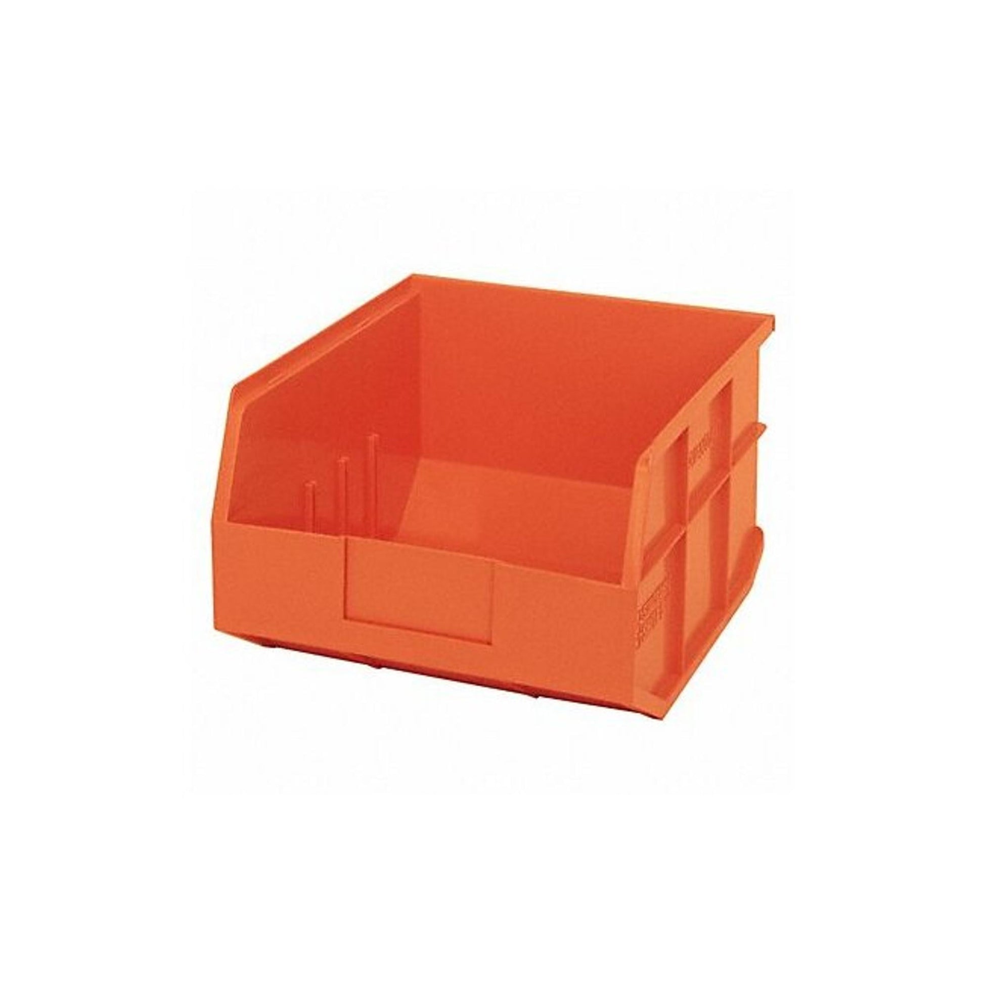 Stackable Shelf Bin, 12" x 11" x 7", Orange, 6/ctn (DROP SHIP ONLY)
