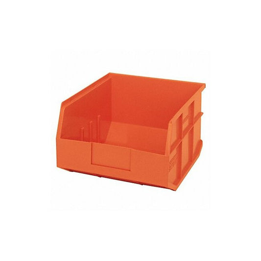 Stackable Shelf Bin, 12" x 11" x 7", Orange, 6/ctn (DROP SHIP ONLY)