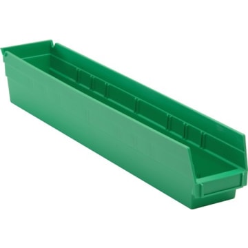 Shelf Bin, 11 5/8" x 11 1/8" x 4", Ivory, 8/ctn (DROP SHIP ONLY)