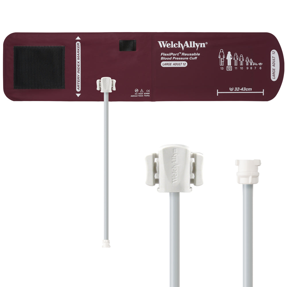 Cuff, Reusable, Locking Connector, 1-Tube, Large Adult (US Only)