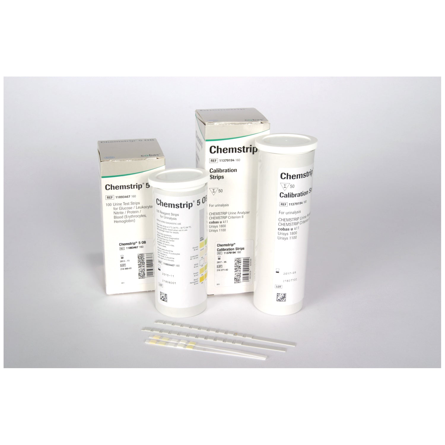 Chemstrip 5 OB (Leukocytes, Protein, Glucose, Blood, Nitrite), CLIA Waived, 100/vial (12 ea/plt) (Minimum Expiry Lead is 90 days) (Item is Non-Returnable) (Continental US Only) 
