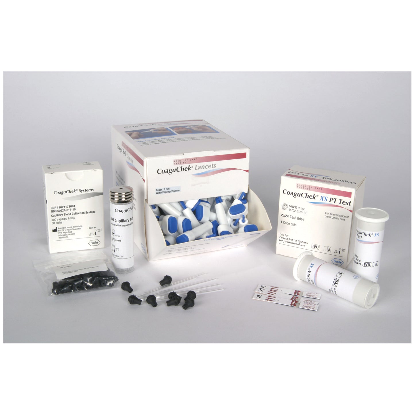 Capillary Tubes & Bulbs, 100 Tubes/10 Bulbs