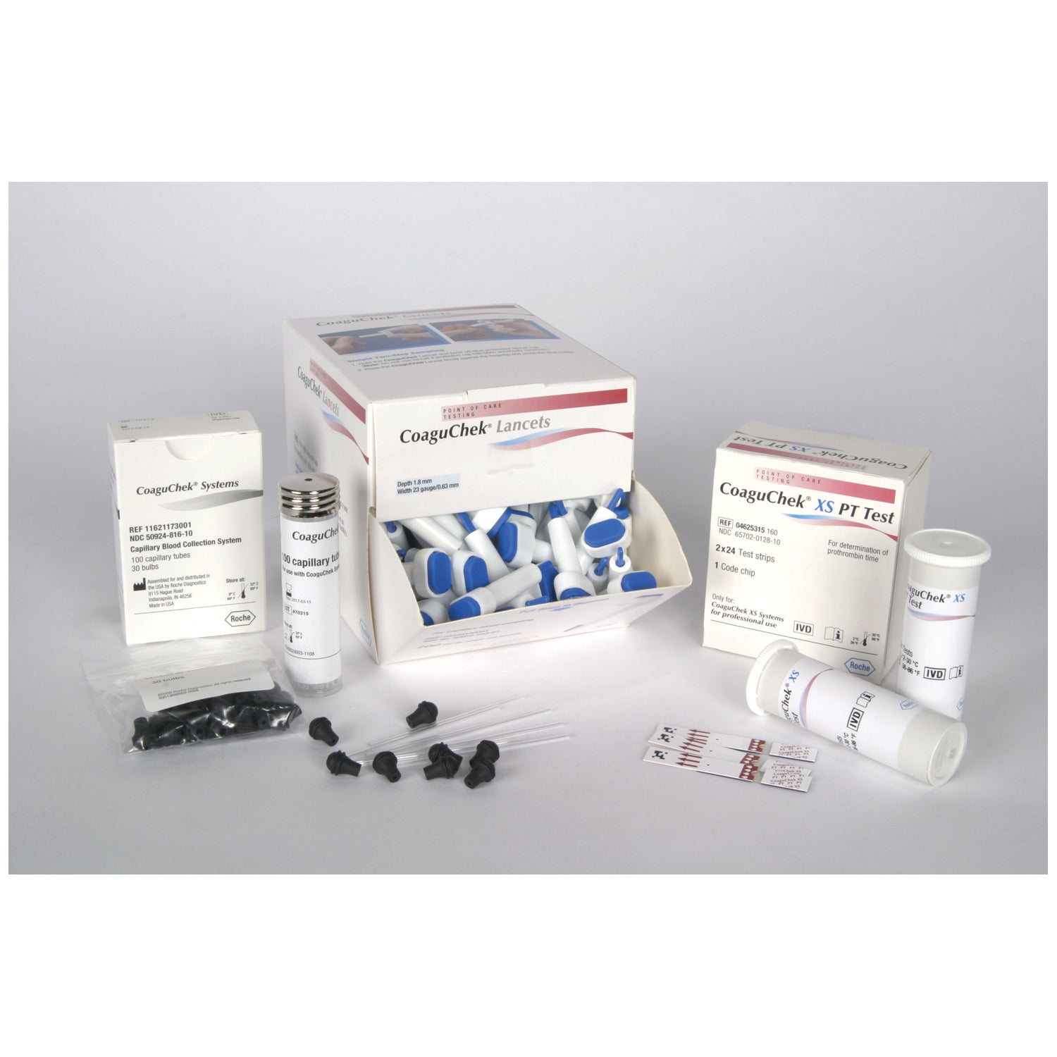 Capillary Tubes & Bulbs, 100 Tubes/10 Bulbs