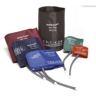 Cuff, Thigh, 2-Tube Bulb/ Female Slip Luer, Brown, 5/pk (Continental US Only)