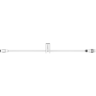 IV Administration Set, 90" Length, Caresite LAD, 15 drop/ml, 50/cs (36 cs/plt) (Rx) (Item is Non-Returnable) (Continental US+HI Only, Excluding IN and ND)