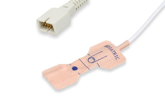 SpO2 Sensor, Disposable, Covidien > Nellcor Compatible, 24/bx Compatible w/ OEM: PR-610-10-1011N, PR=E610-1013N, D20, DP-2411-2, DP-2211-2, DP-2271-2, CST034-2122 and 520P-21-64200 (DROP SHIP ONLY) (Freight Terms are Prepaid & Added to Invoice - Contact Vendor for Specifics)