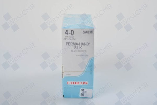 Suture, Sutupak Pre-Cut, Size 4-0, 10-30", Black Braided, 3 dz/bx (Continental US Only)
