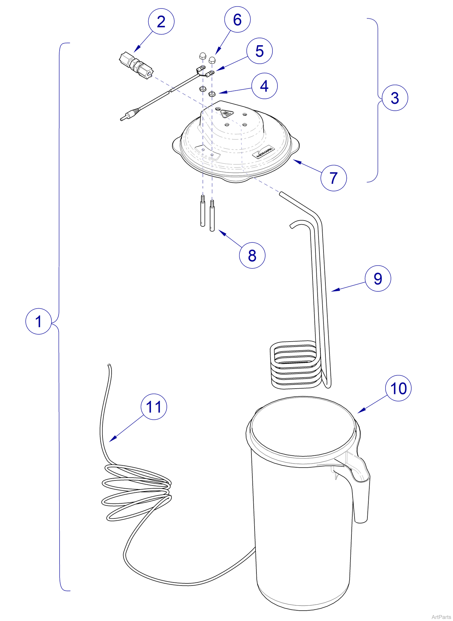 M3 Condensing Coil (US Only) (DROP SHIP ONLY) (Delivery Info Sheet Required)