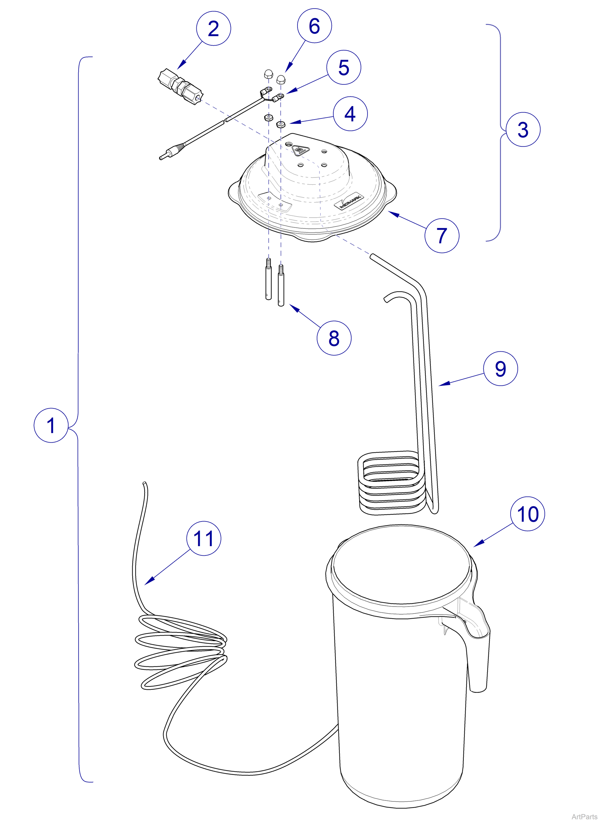 M3 Condensing Coil (US Only) (DROP SHIP ONLY) (Delivery Info Sheet Required)
