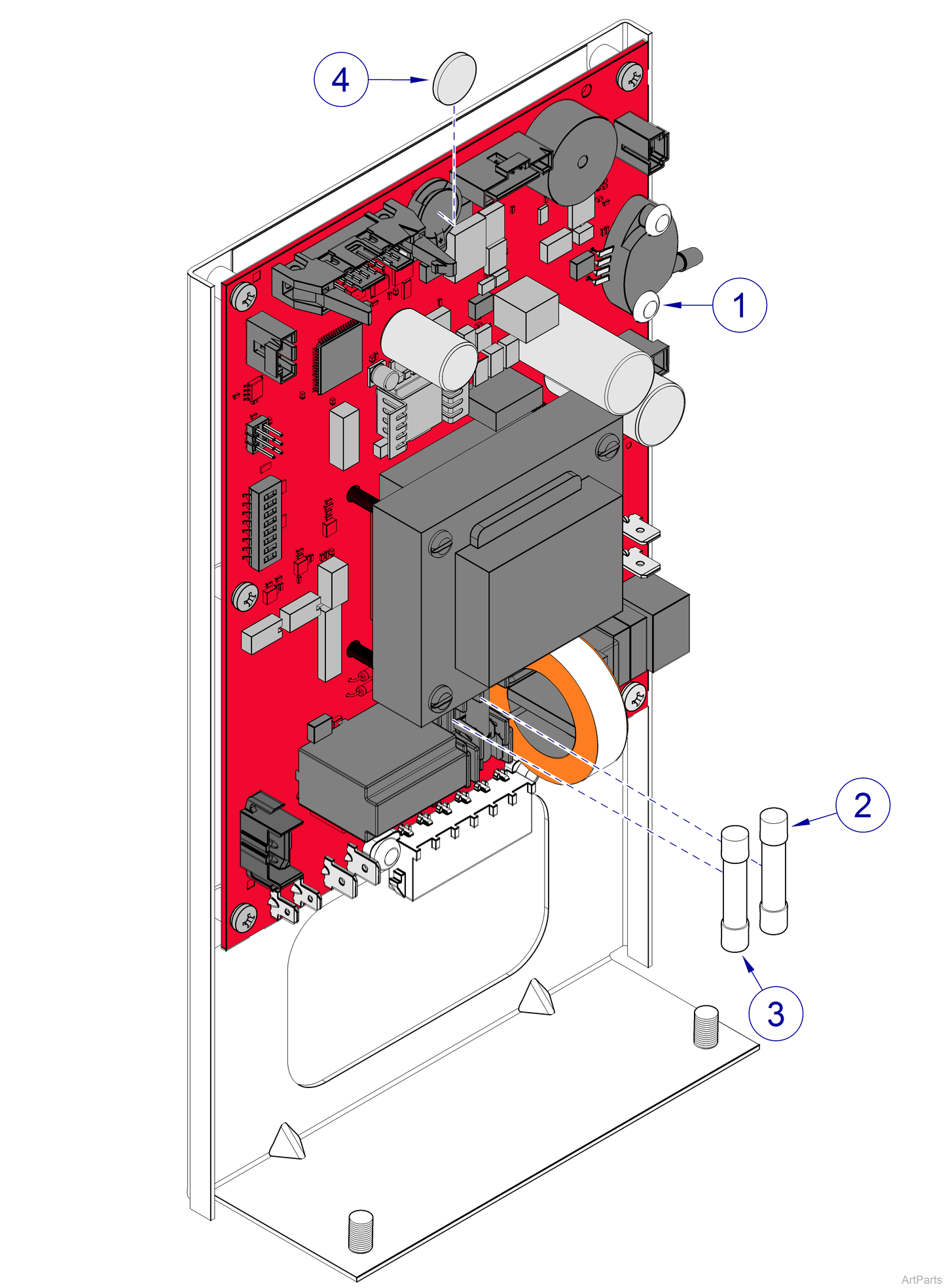 M9/M11 Control PCB Kit, 230V (US Only) (DROP SHIP ONLY) (Delivery Info Sheet Required)