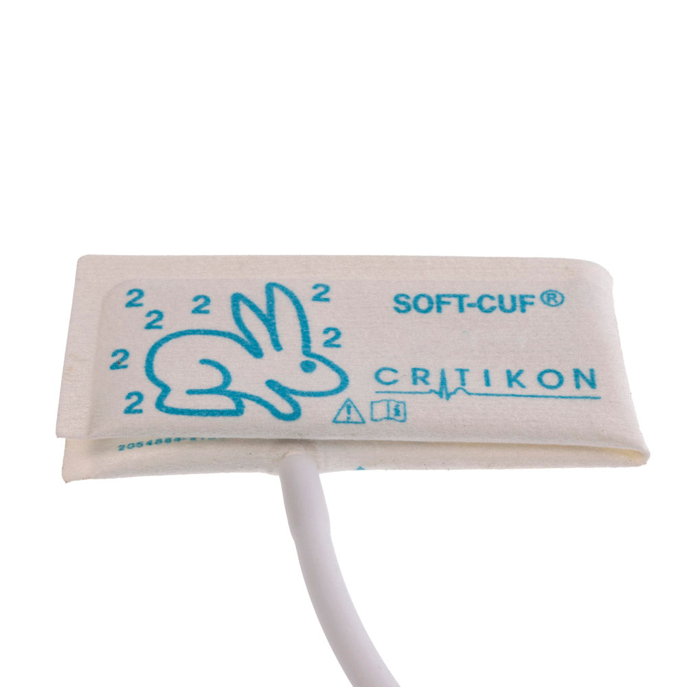 Cuff, Size 2, 1-Tube Neo-Snap Connector, Light Blue, 20/pk (Continental US Only)