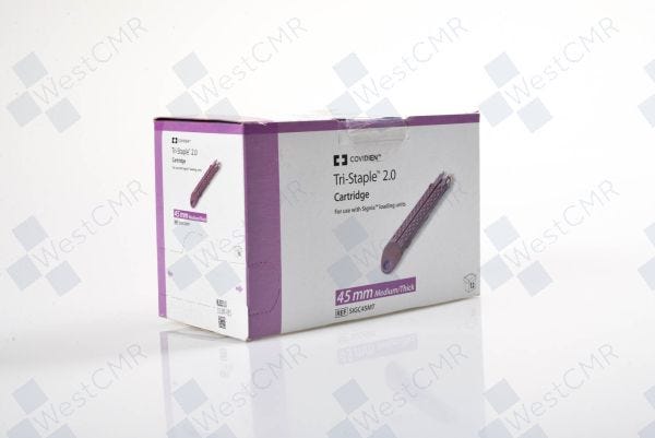 Tri-Staple Cartridge, 45 mm, Medium/ Thick, 12/bx (Continental US Only)