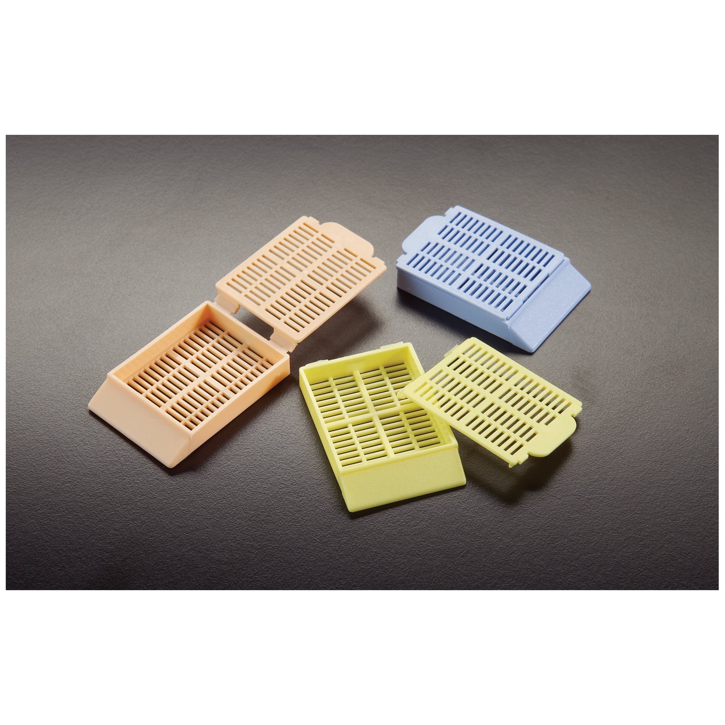 Embedding Cassette & Lid, White, 500/bx, 3 bx/cs