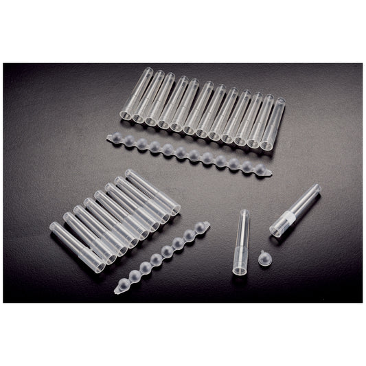 Strip of 12 Tubes, No Writing Surface, Non-Sterile, 80/bg, 5 bg/cs