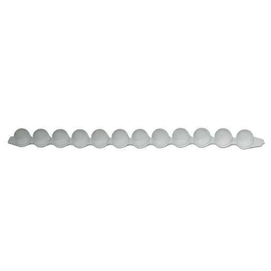 Strips of 12 Plug Caps, Non-Sterile, 80/bg, 5 bg/cs
