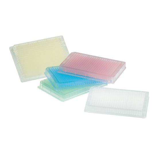 384-Deep Well Plate, Flat Bottom, 120ul Capacity, Natural, 4/pk, 6 pk/cs