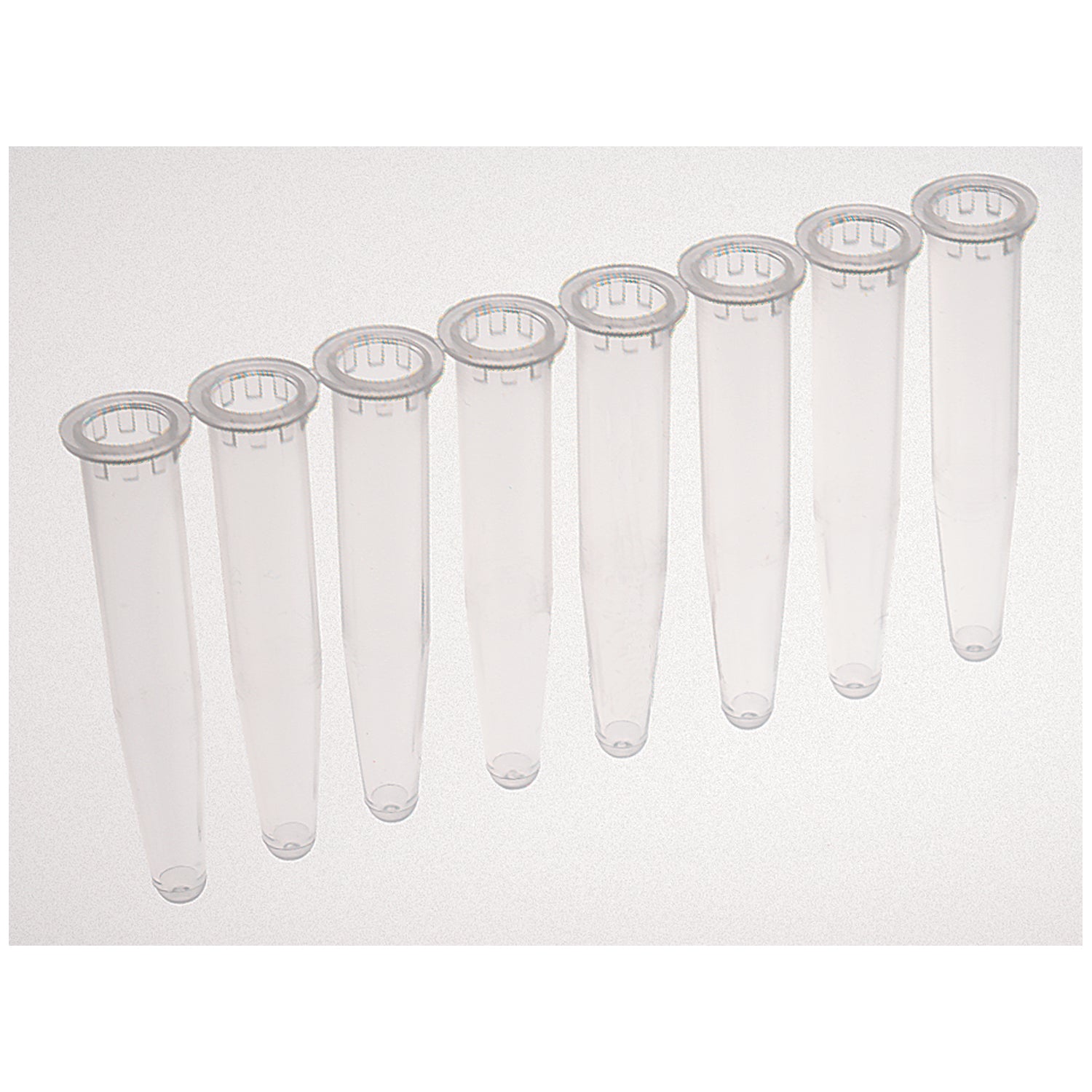 Accessories: Strip of 8 Tubes, 600ul, Polypropylene, 120/pk, 5 pk/cs