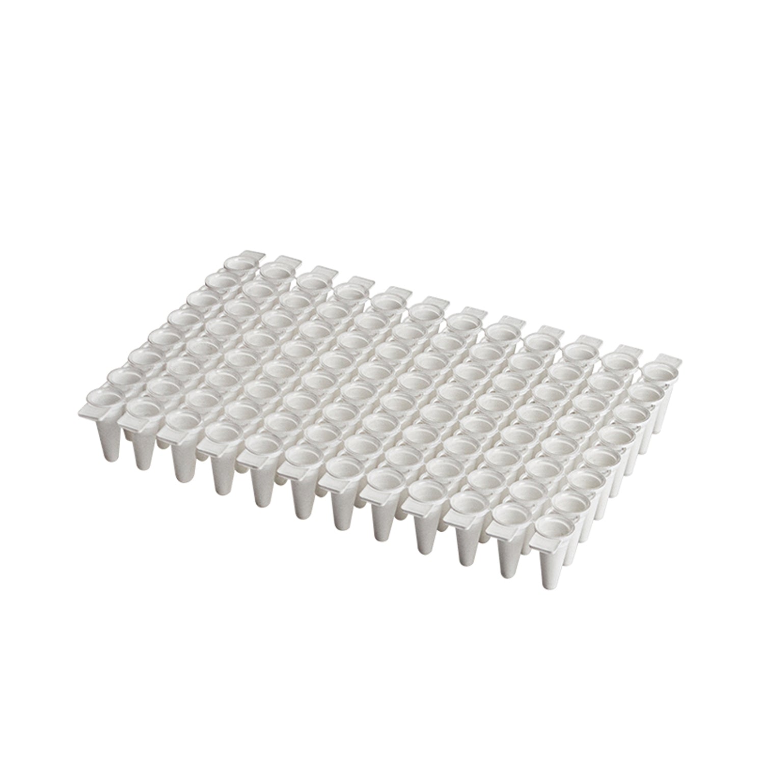 PCR Plate, 96 Well, White, Non-Sterile, 10/bg, 10 bg/cs