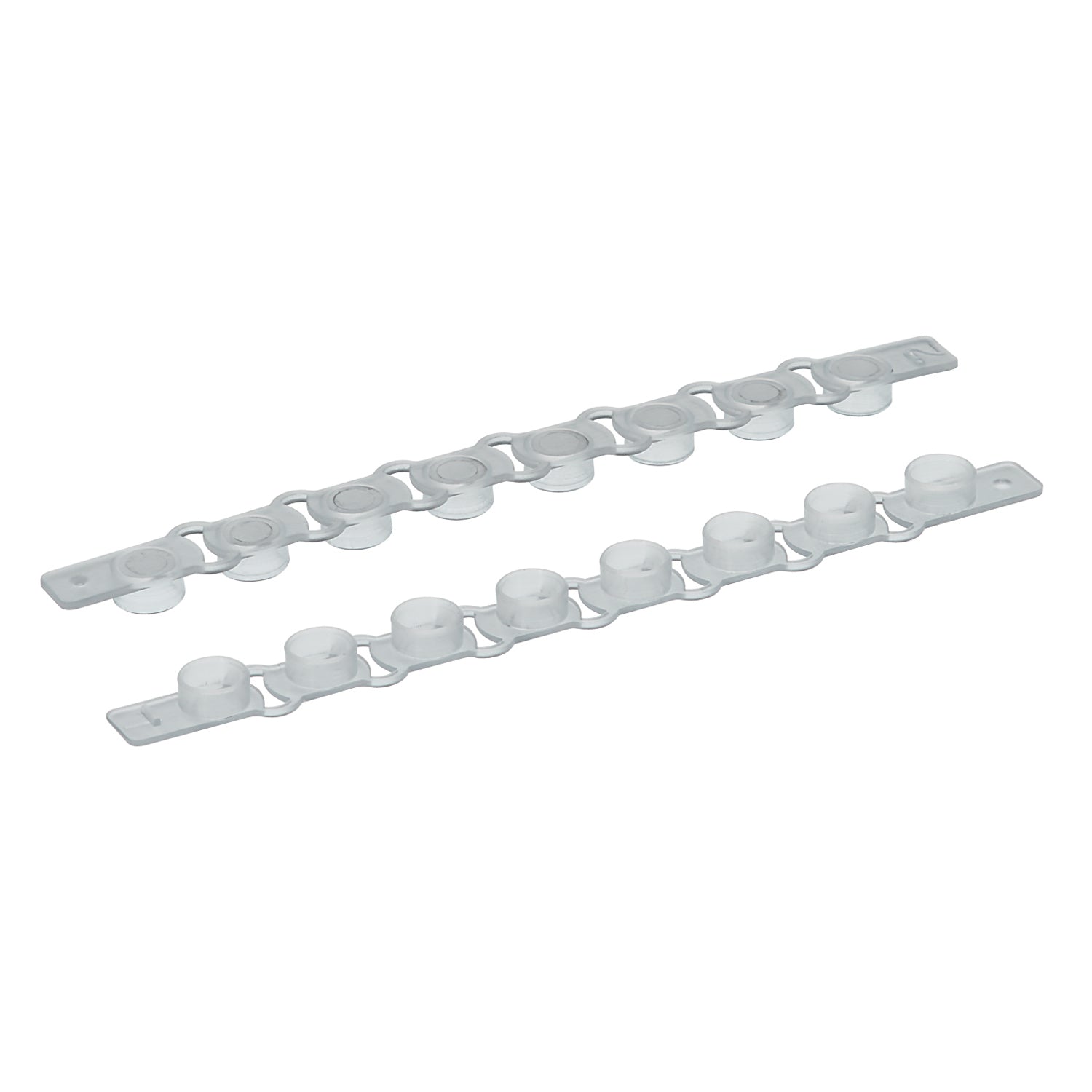 Flat Cap Strips, Green, 8/strip, 125 strip/cs