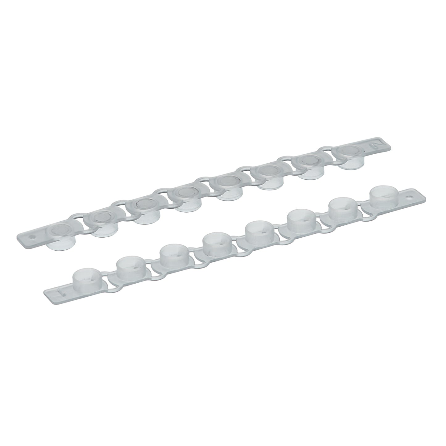 Flat Cap Strips, Red, 8/strip, 125 strip/cs