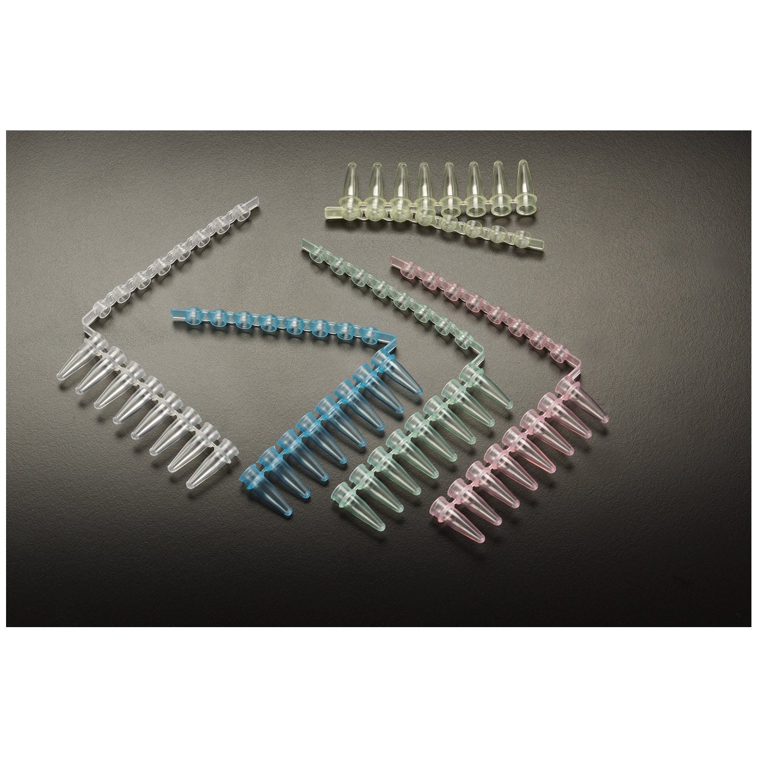 Thin Wall Reaction Strip, Attached Cap Strip, Natural, 125/cs