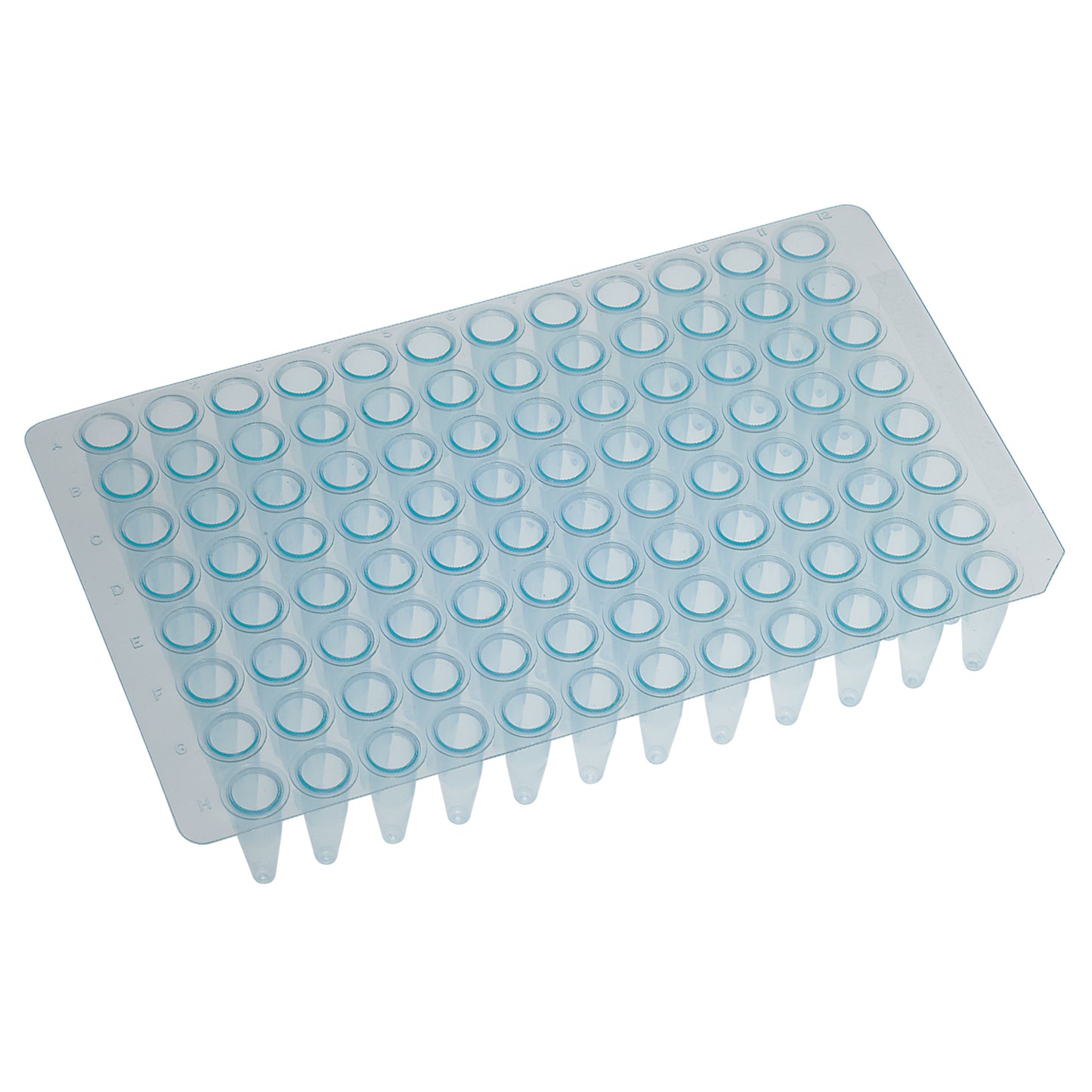 96 Thin Walled PCR Plate, 0.2mL, Yellow, 10/bg, 10 bg/cs