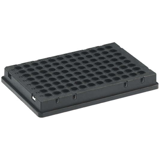 Opaque Skirted 96 Thin Walled PCR Plate, Black, 10/bg, 10 bg/cs