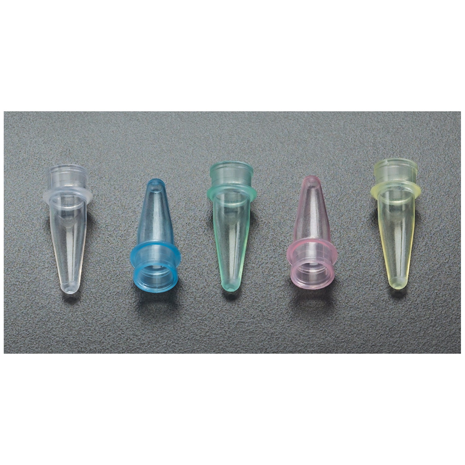0.2mL PCR Tube, Green, No Cap, 1000/pk