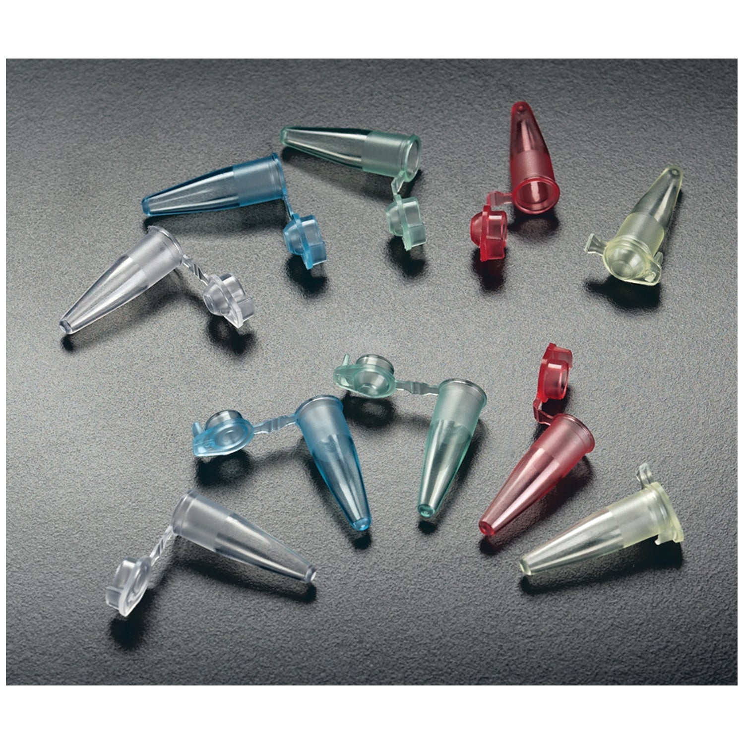 Reaction Tube, 200ul Green, Dome Top & Contamination Shield, 1000/pk