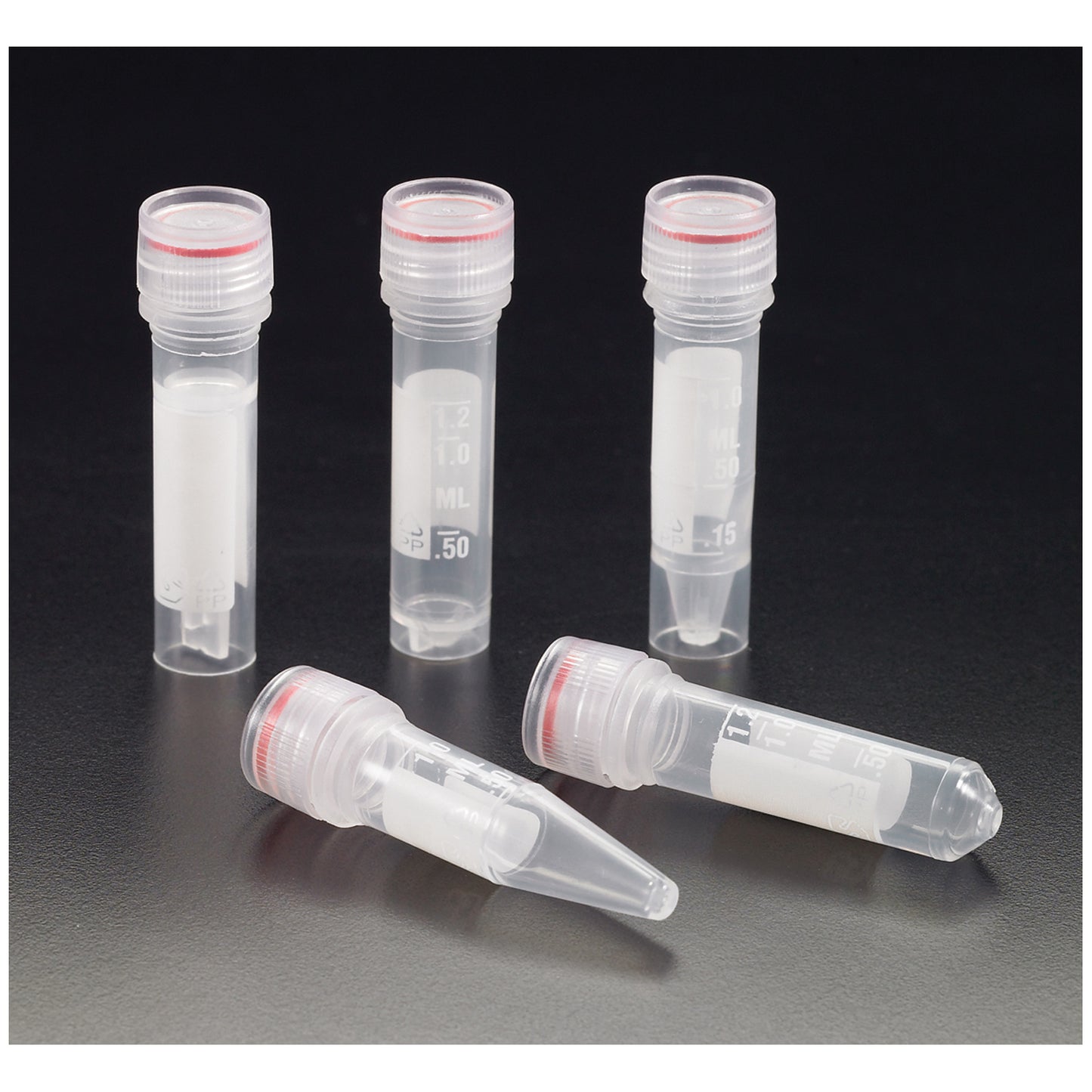 2.0mL Tube, Self-Standing, Sterile, Printed, 50/pk, 10 pk/cs (Item is on Manufacturer Backorder with no ETA on Availability)