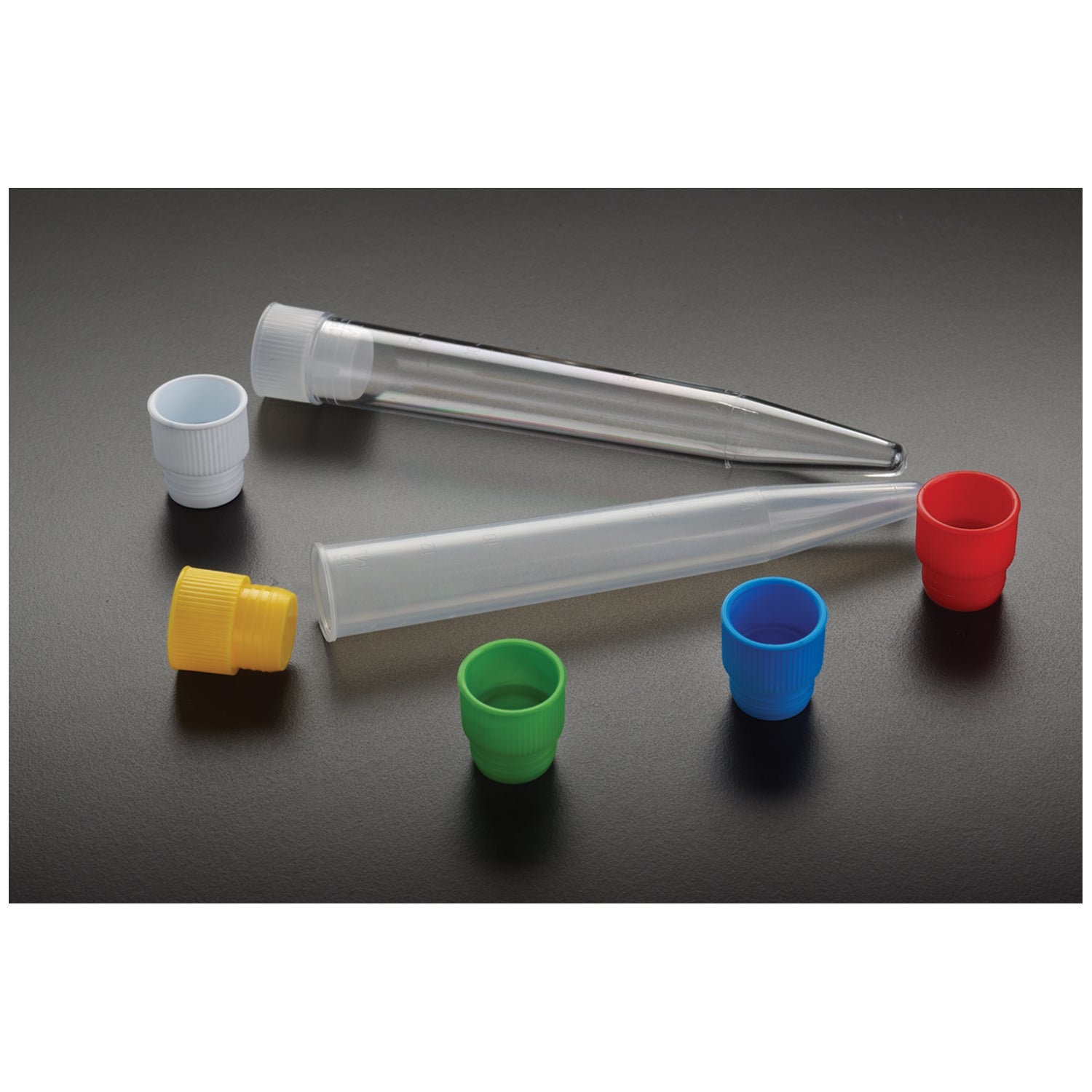 Tube, 15mL, Conical, 17 x 120 Polystyrene, (caps not included), 100/pk. 10pk/cs