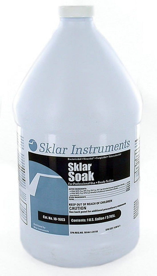 Decontaminants, Sklar Soak, Chemical (isopropanol), Non-Sterile, TAA Compliant, OR Grade, 4/cs