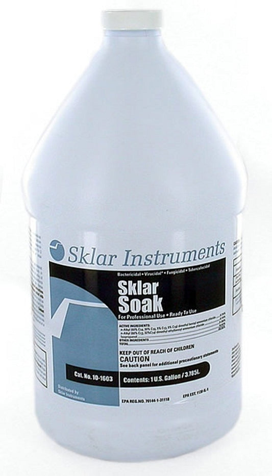Decontaminants, Sklar Soak, Chemical (isopropanol), Non-Sterile, TAA Compliant, OR Grade, 4/cs