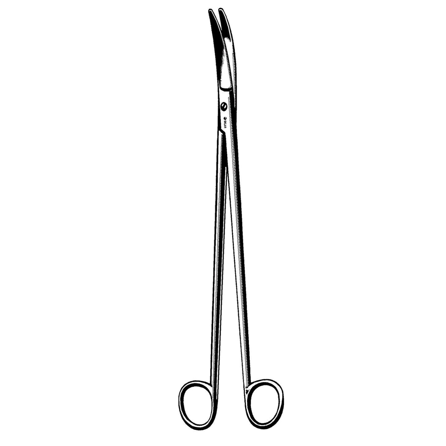 Mayo Dissecting Scissor, Curved, 5.5" (DROP SHIP ONLY)