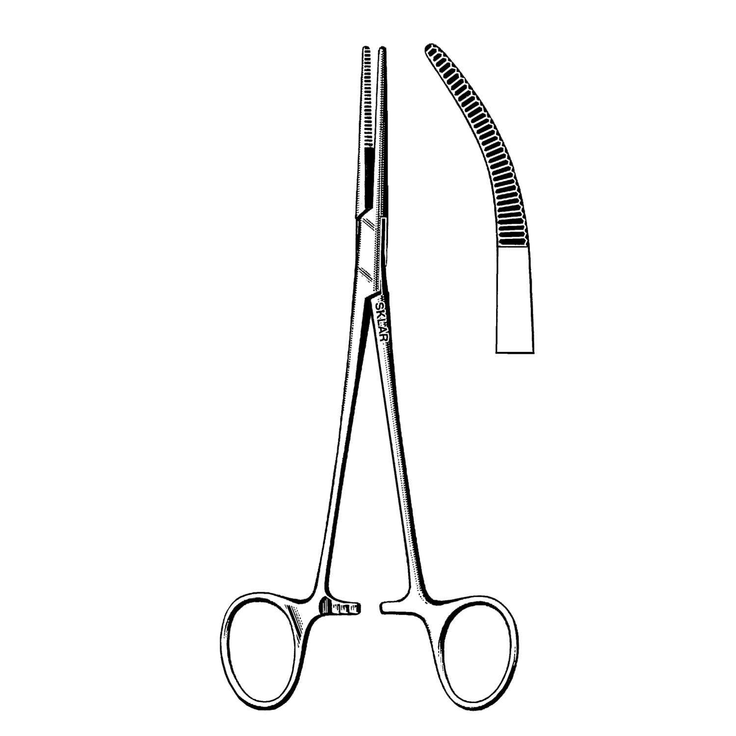 Rankin Kelly Forcep, Straight, 6.25" (DROP SHIP ONLY)