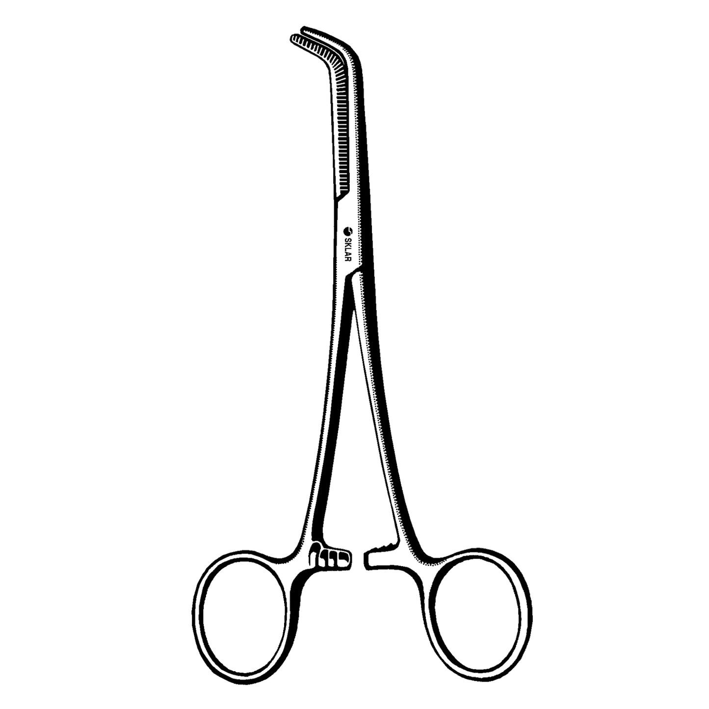 Mixter Forcep, Right Angle, 7.25" (DROP SHIP ONLY)