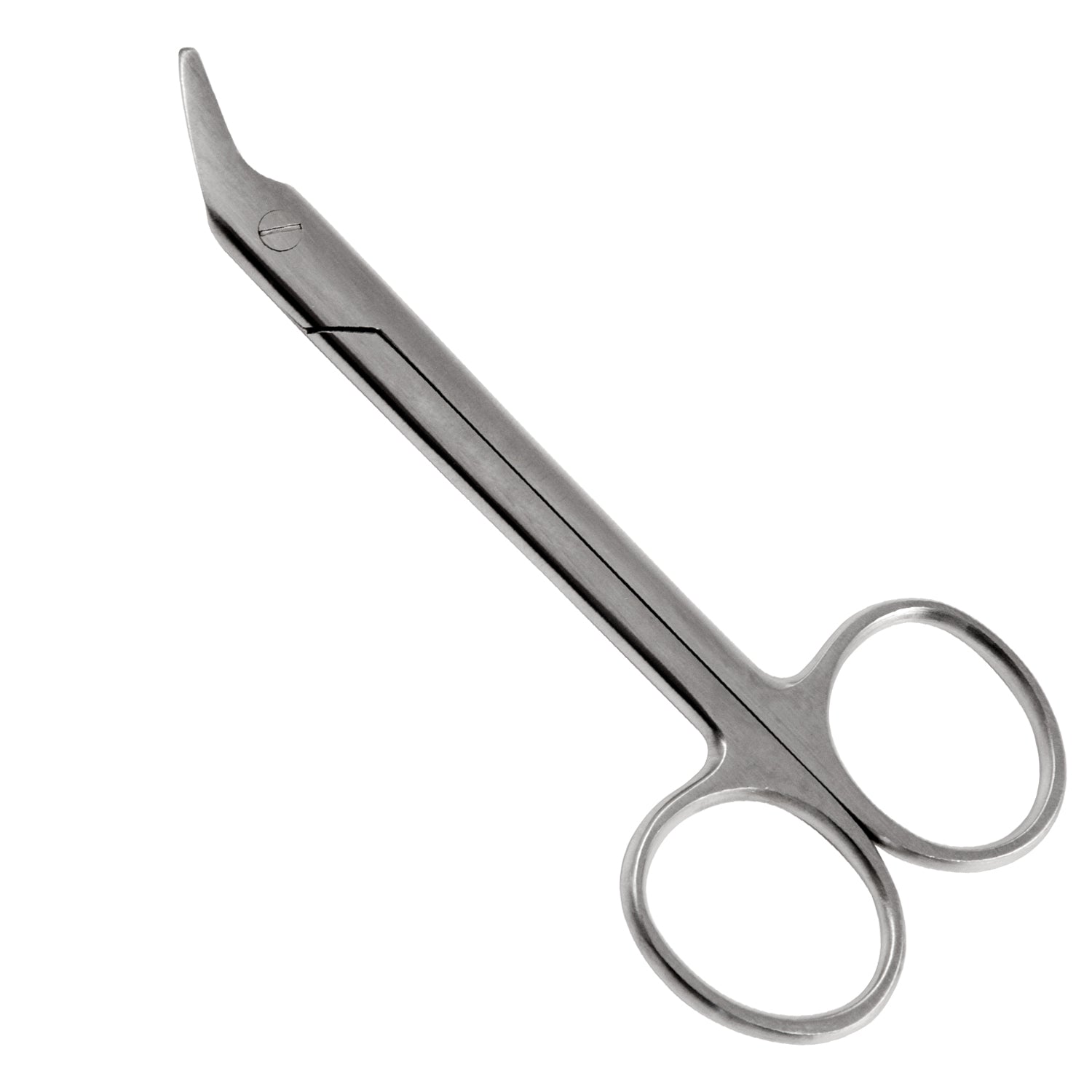 Wire Cutting Scissor, Serrated, Angled, 4.75" (DROP SHIP ONLY)
