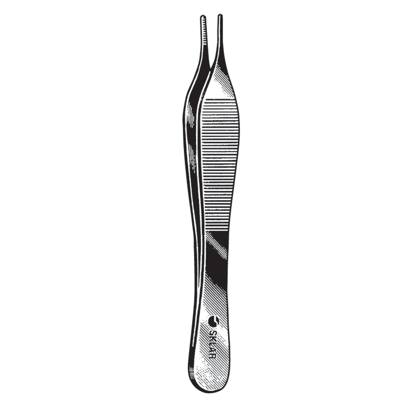 Adson Dressing Forceps, Delicate, Serrated, 4.75" (DROP SHIP ONLY)